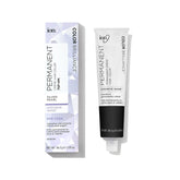 Ion Coloration Permanente Crème 7SPHM, flacon argenté montrant la teinte perle argentée durable.