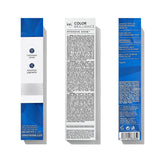 Ion Coloration Permanente Saphir, texture crème—application uniforme et couverture gris fiable.
