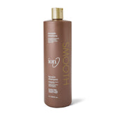 Ion Shampoing lissage kératine, bouteille visible, aide à lisser les cheveux.
