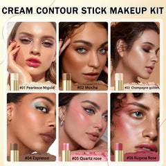 IONSGAKO stick contour crème, appliqué précis pour des lignes nettes.