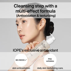 IOPE BIO Mousse-essence - massage visage pour nettoyage en douceur