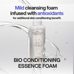 IOPE BIO Mousse-essence - texture légère qui devient mousse délicate