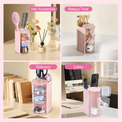 IPENP petit tour compact organisateur cheveux rose