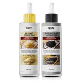 Ipsify Peel Shot Glow – bouteille riz blanc, peut lisser les pores et éclairer le teint
