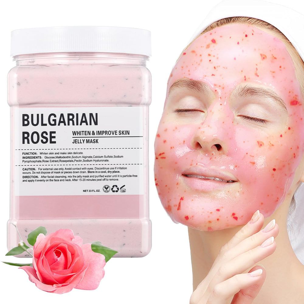 Masque gel visage IREV dans son pot offrant une hydratation profonde