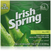 Irish Spring Aloe - savon en paquet double offrant une fraîcheur durable après la douche.