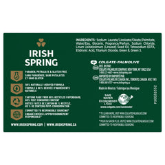 Savon-barre originale Irish Spring pour une douche quotidienne et rafraîchissante.
