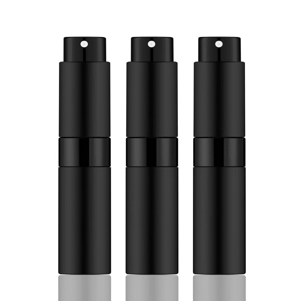 IRON BILL atomiseur 8ml noir mat, pratique pour voyager.