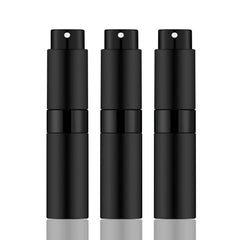 IRON BILL atomiseur 8ml noir mat, pratique pour voyager.