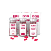ISDIN Lambdapil: bouteille de gélules, densité capillaire potentielle pour cheveux clairsemés
