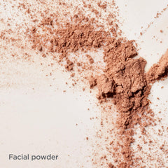 ISDIN Mineral Brush Powder capuchon transparent abaissé protège l'hygiène