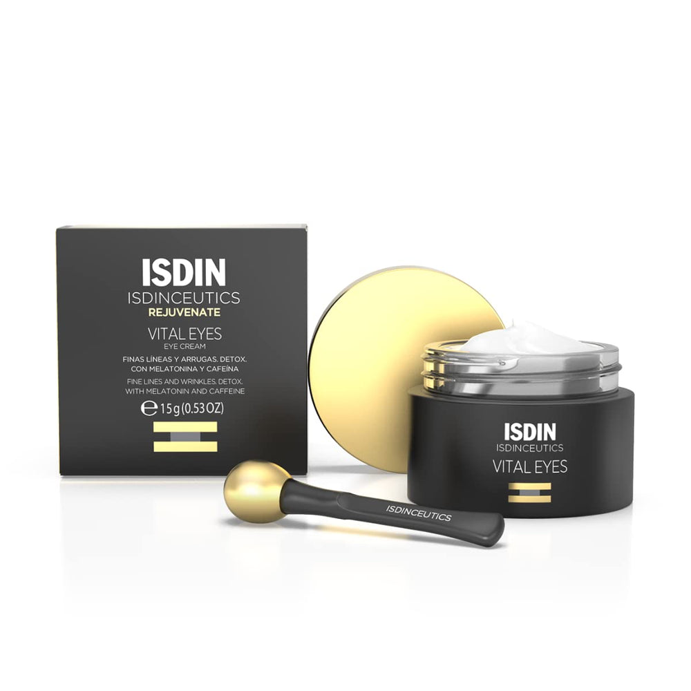ISDIN Vital Eyes crème nuit contour des yeux, texture riche et nourrissante pour le regard