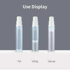Contenu en plastique AS transparent ISHEID, durable et sans BPA.