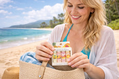 Baume lèvres tropical, parfum léger et agréable, usage quotidien