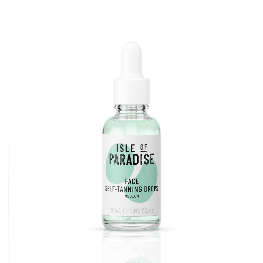 Isle of Paradise gouttes auto-bronzantes visage et corps teinte moyenne pour teint naturel