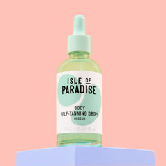 Isle of Paradise gouttes visage et corps - mélange facile avec votre hydratant.