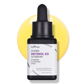 ISNTREE Hyper Retinol EX 1.0 Serum – flacon-lait, éclat et fermeté potentiels.