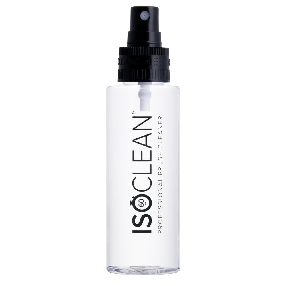 Isoclean nettoyant pinceaux professionnel en spray pour un nettoyage rapide des poils.