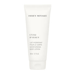 Issey Miyake L'Eau d'Issy — flacon 200 ml, présentation élégante pour hydrater la peau.