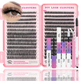 ISTGIFT Lash Clusters Kit 560pcs for a fluffy natural look during daily wear.