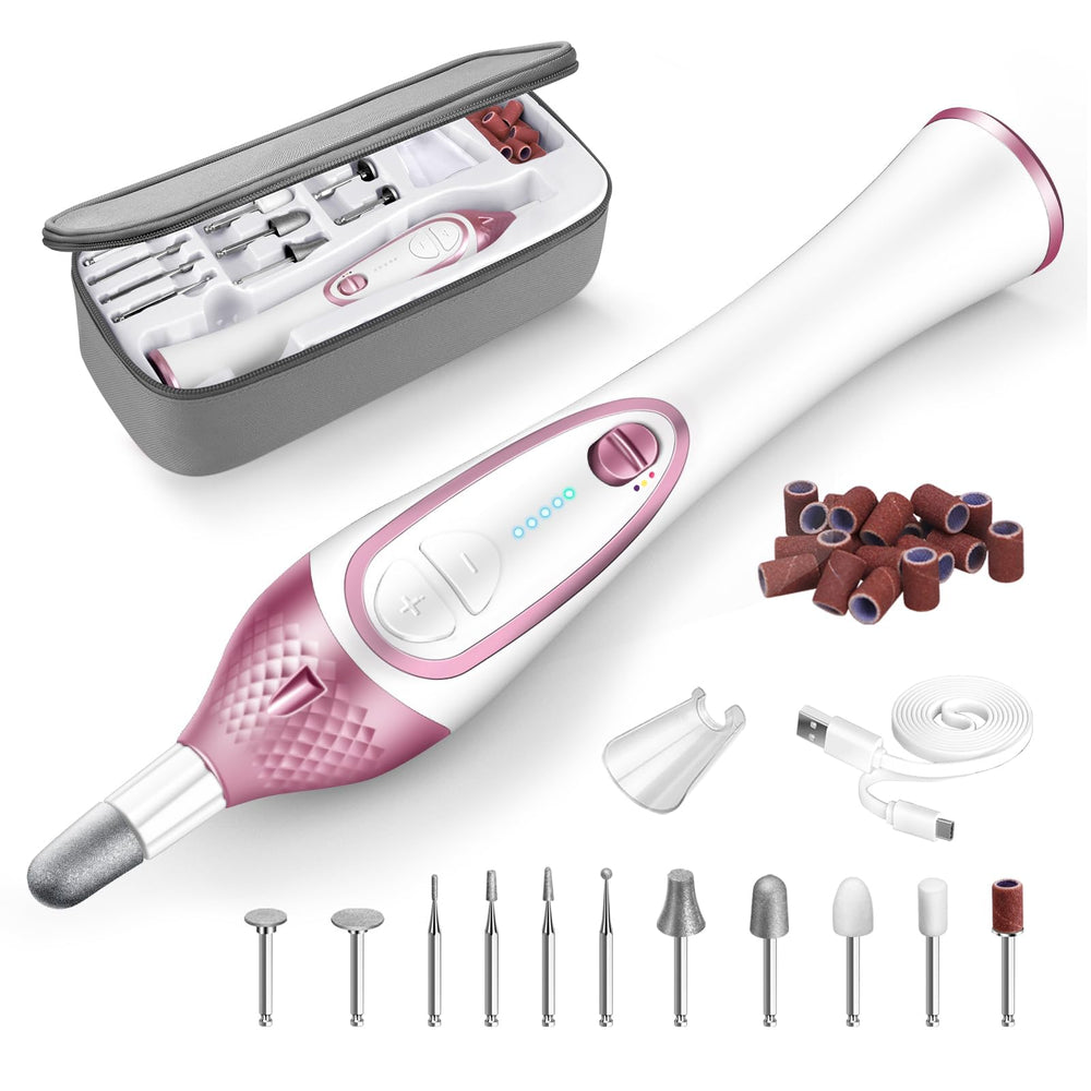 ISTON kit professionnel manucure-pédicure sans fil prêt pour usage à domicile