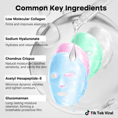 Quatre masques ISTON ensemble – hydratation, élasticité, apaisement et éclat