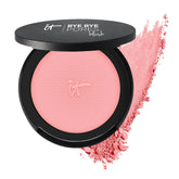 IT Cosmetics Bye Bye Pores Blush dans son étui, fini compact et pratique.