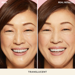 Bye Bye Pores – texture translucide universelle pour tous les teints, fini naturel.