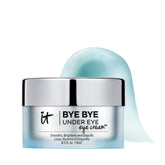 IT Cosmetics Bye Bye Under Eye Crème, flacon montrant hydratation ciblée du contour des yeux.