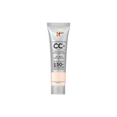 IT Cosmetics Crème CC+ Voyage - Bouteille: couvrance naturelle et hydratation.