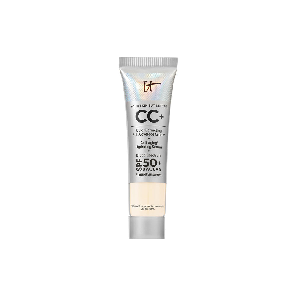 IT Cosmetics CC+ Cream Voyage: bouteille pratique pour voyage et retouches.