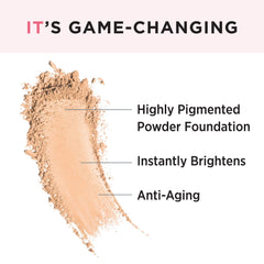 Texture-poudre illuminatrice du Celebration Foundation Illumination promet une couvrance durable.