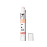 IT Cosmetics Do It All Radiant Concealer — bouteille facile à prendre en main et couvrance naturelle.