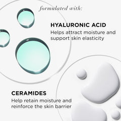 Application facile du nettoyant IT Cosmetics; mousse qui se transforme en soin nettoyant.