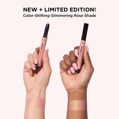 IT Cosmetics Superhero Mascara wand delivering bold volume and length.