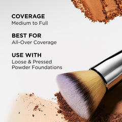 Tête plat-top IT Cosmetics pour une application précise et uniforme
