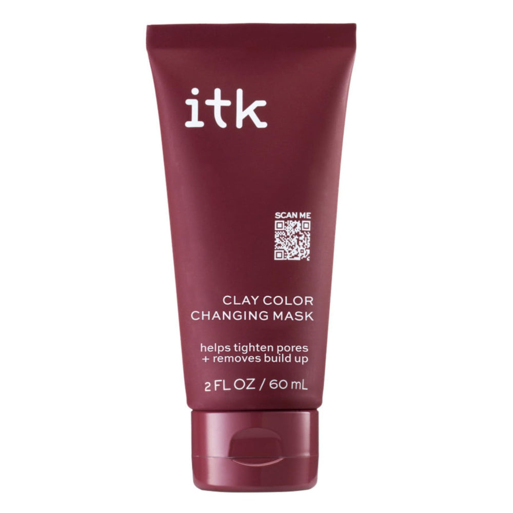 ITK Masque Argile Changeant emballage prêt à intégrer votre routine beauté