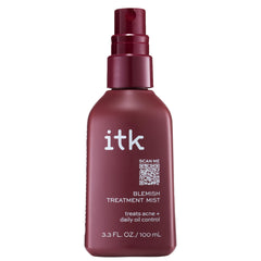 ITK Skincare Spray acide salicylique sur visage et corps, pores plus nets