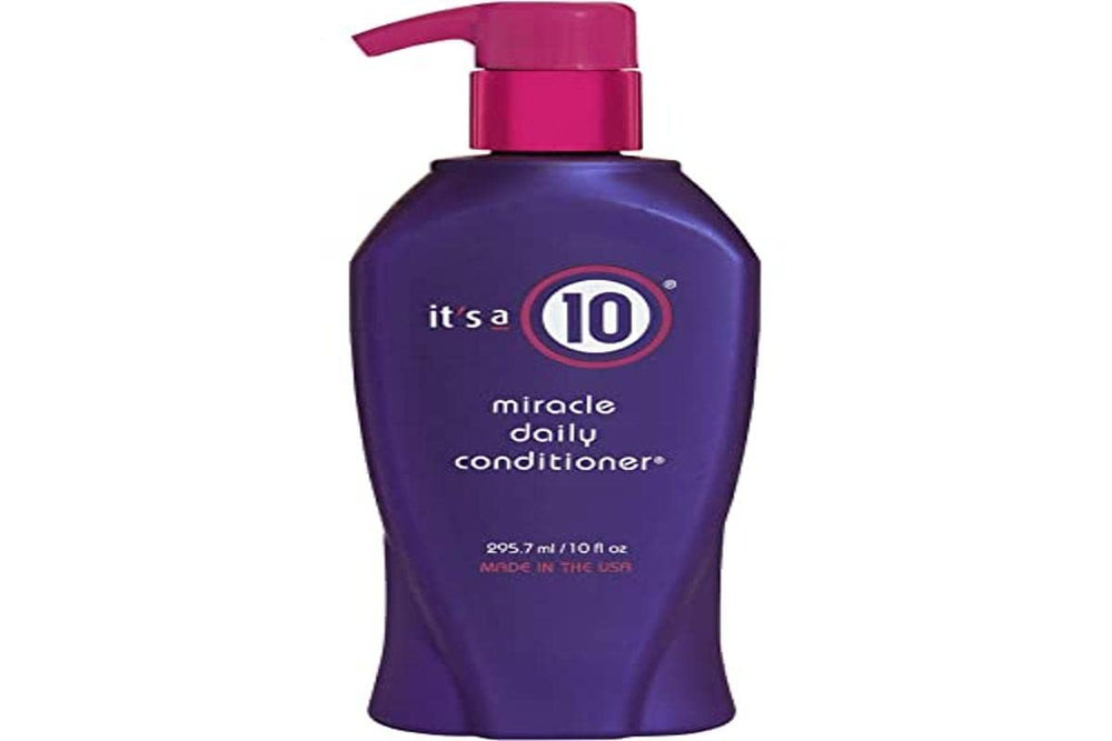 Conditionneur miracle It's a 10 Haircare – flacon, démêlage facile et hydratation légère.