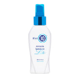 It's a 10 Haircare Miracle Leave-In Lite sur bouteille, brillance légère et protection.