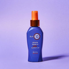 It's a 10 Haircare Miracle Leave-In Plus Keratin, spray léger facilitant le démêlage rapide.