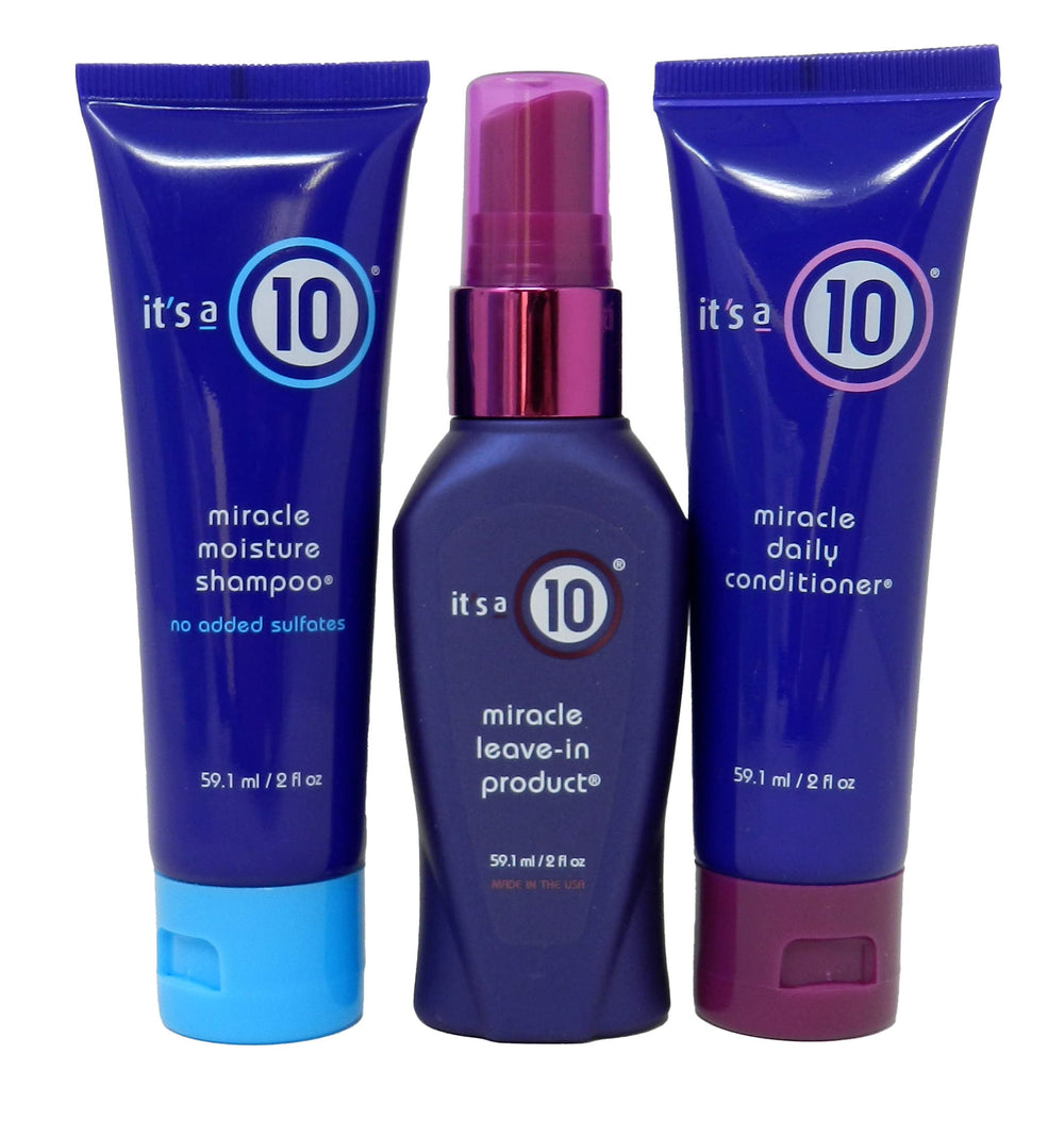 Shampoing Miracle Quotidien It's a 10 Haircare, format voyage pratique.