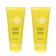 marque It's a 10 Haircare, réparation capillaire pour blondes, duo 150 ml — soin rapide.