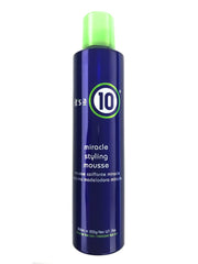 Its a 10 Haircare Mousse coiffage miracle – pack bouteille, tenue légère.
