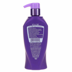 Its a 10 Haircare Shampoing express soie, mousse généreuse pour nettoyer et hydrater