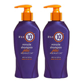 Its A 10 Shampoing Miracle Kératine: flacon lot de 2, soin nourrissant et protection