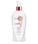 Its A 10 Haircare Coily Collection Miracle Leave-In, bouteille jaune 10oz, définition des boucles et protection thermique