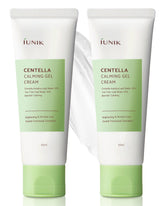 IUNIK Centella 70% Gel-Crème, texture non collante et hydratante pour peau sensible.