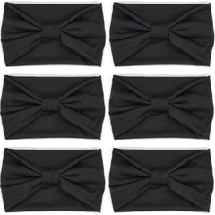 IVARYSS bandeau large noir turban africain, style polyvalent pour toutes les occasions