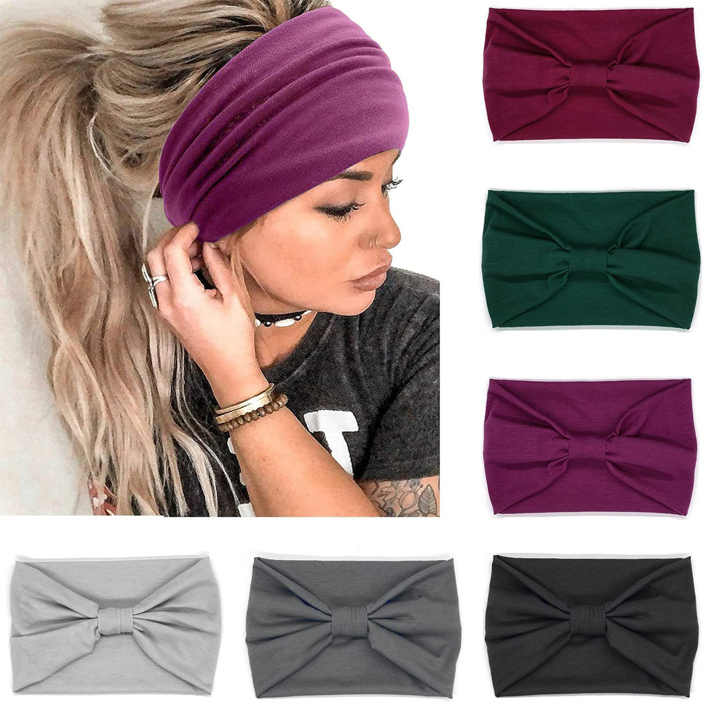 IVARYSS bandeau-cheveux larges et noeud, confort quotidien.